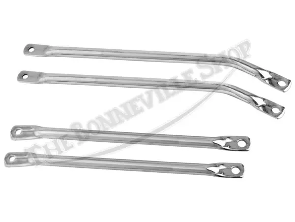 BSA A65 1969-1970 Set of 4 Chrome PN# 97-3650/8347/8348