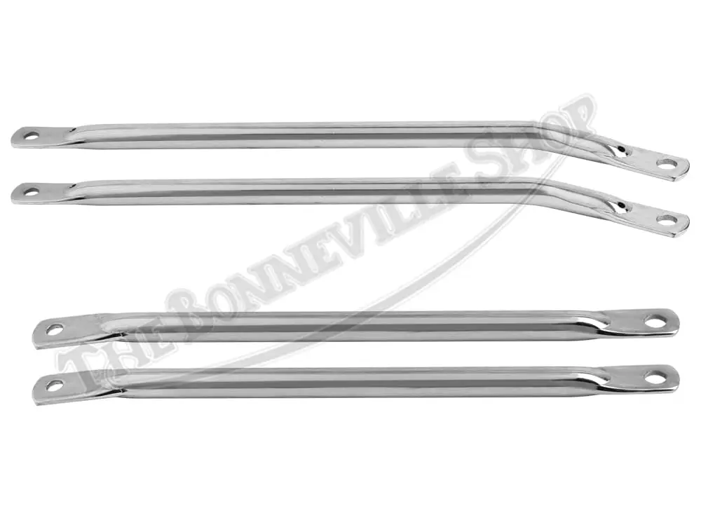 BSA A65 1969-1970 Set of 4 Chrome PN# 97-3650/8347/8348