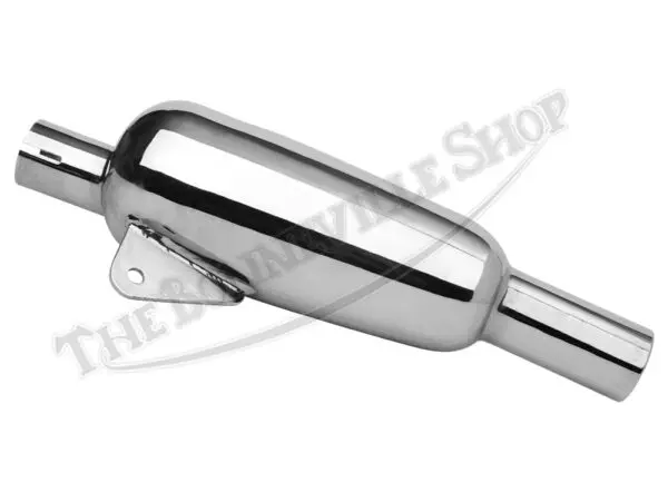 BSA B44VS High-Level Peanut-Style Silencer 1966-1968 UK-Made PN# 41-2725