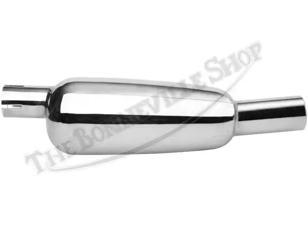 BSA B44VS High-Level Peanut-Style Silencer 1966-1968 UK-Made PN# 41-2725