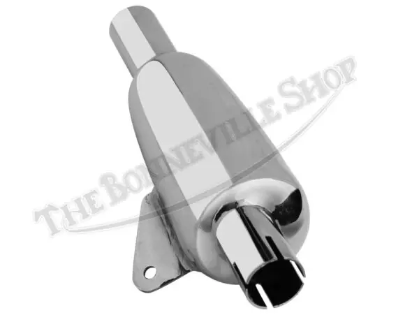 BSA B44VS High-Level Peanut-Style Silencer 1966-1968 UK-Made PN# 41-2725