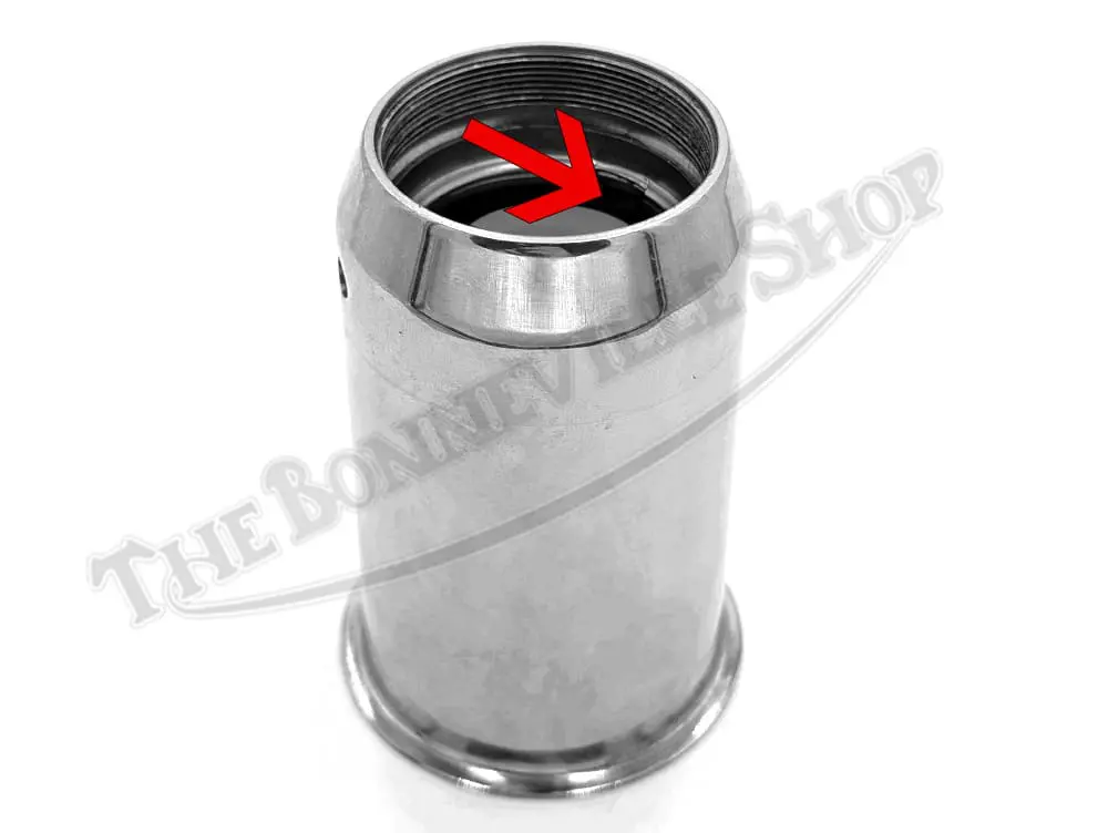 Triumph Bonneville Tiger 500 650 Stainless Fork Seal Holder PN# 97-3633s/2nd-2