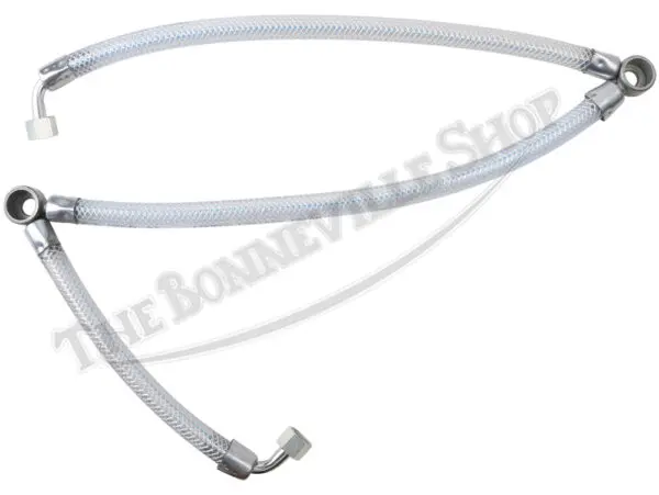 Triumph Bonneville T120 650 Twins Fuel Line Assembly Fits 1963-67 PN# 82-5462 A F5462