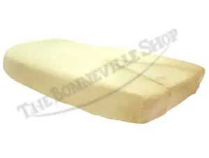 UK HOME MARKET - Triumph BSA 650 A65 T120 Wide Nose Seat Foam 1971-72 UK Spec PN# TBS-4381-2nd