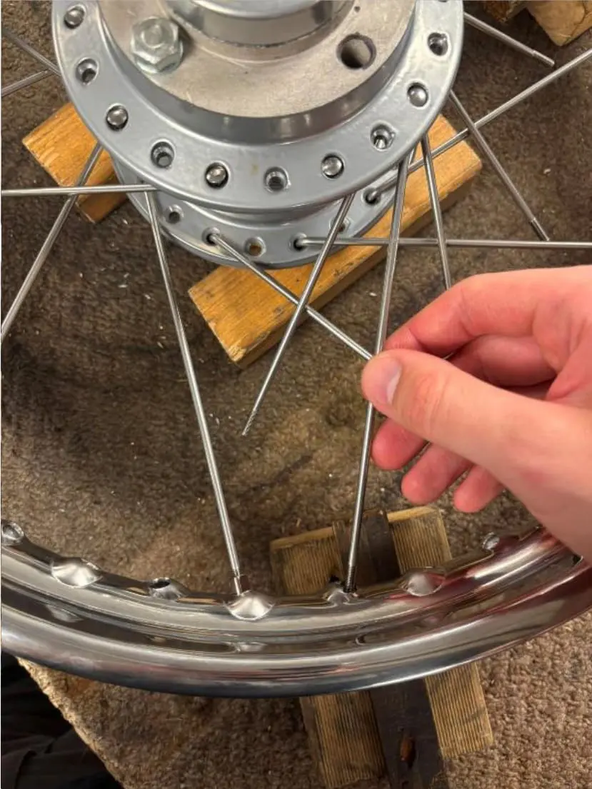 Wheel building diagram