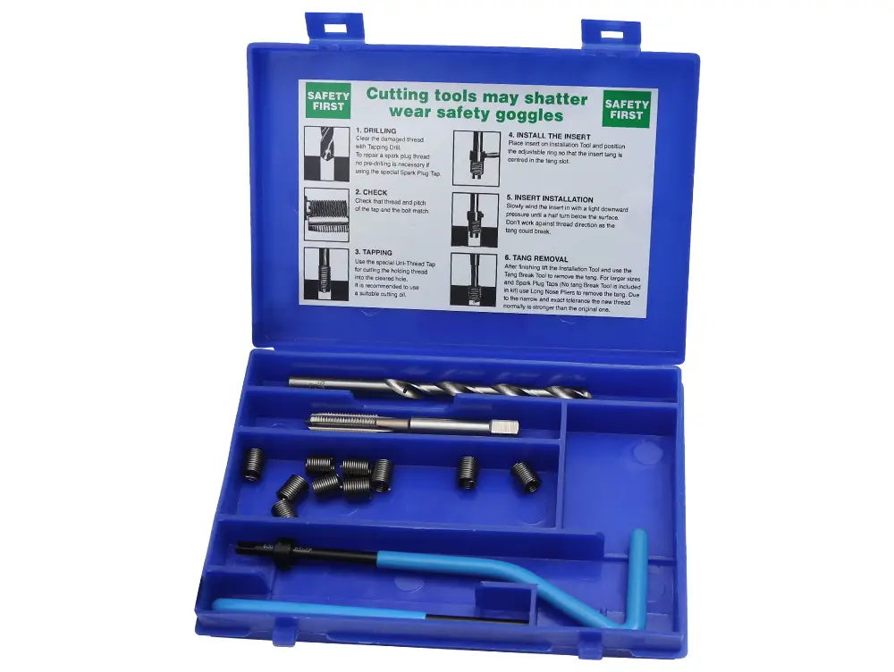 Triumph Norton BSA Thread Repair Kit 1/4-26 TPI BSC CEI HeliCoil-Type PN# TBS-1426