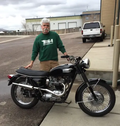 Dave Photo Triumph Motorcycle + BSA